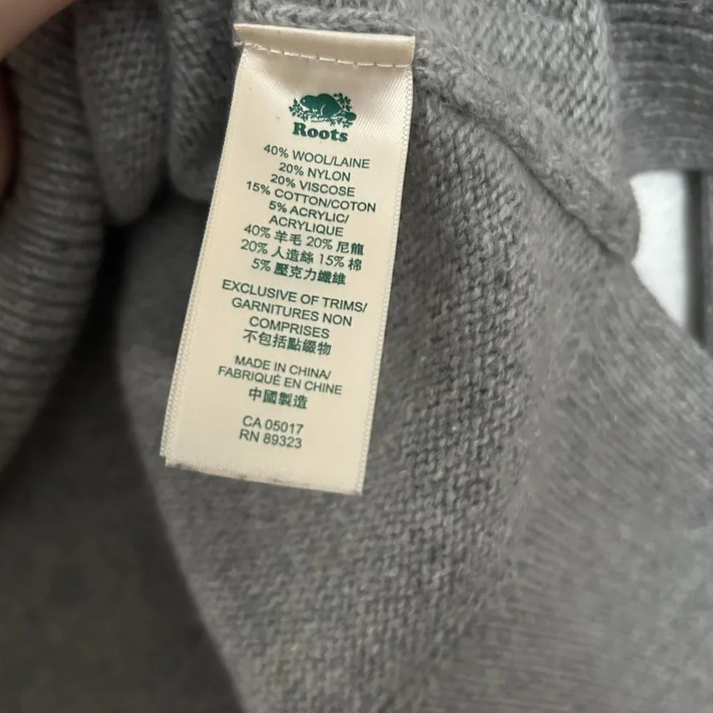 Roots Cropped Wool Sweater - Picture 4 of 4